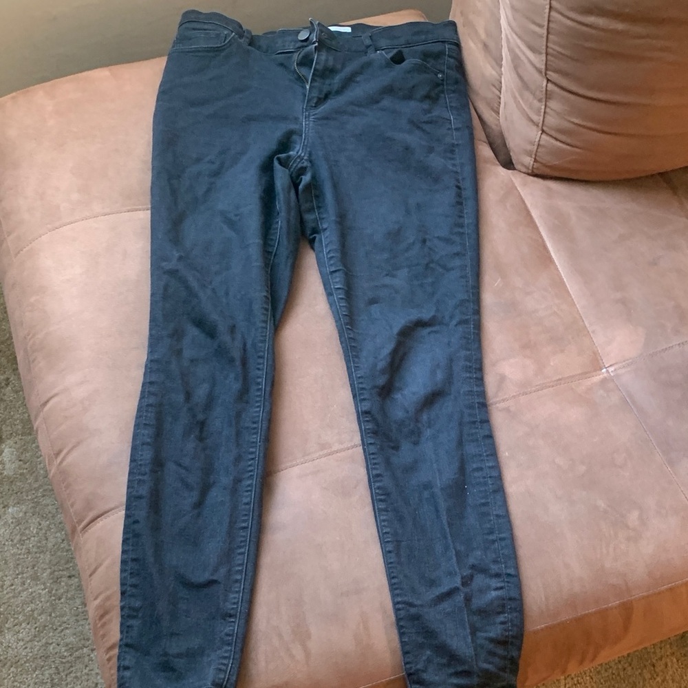 LOFT Charcoal Denim Jeans